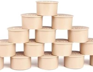 Pool Fence Hole Cover Caps - 1.25" Diameter - Pack of 15 - Almond Beige - Durable Outdoor Use - Fits Standard 1.25" Hole