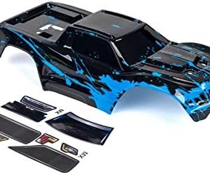 Custom Body Muddy Blue Style for V1 Traxxas Maxx 1/10 4X4 Truck Shell Cover - Durable & Lightweight, Perfect for Off-Roa
