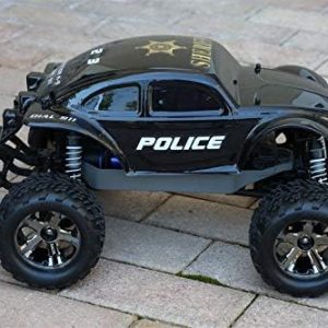 SummitLink 1/10 Scale Custom Body Police Style for RC Car/Truck - STB-PB-01 - Perfect Fit for RC Enthusiasts on Off-Road
